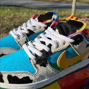 Ben & Jerry’s x Nike SB Dunk Low “Chunky Dunky” Size 9 REPS